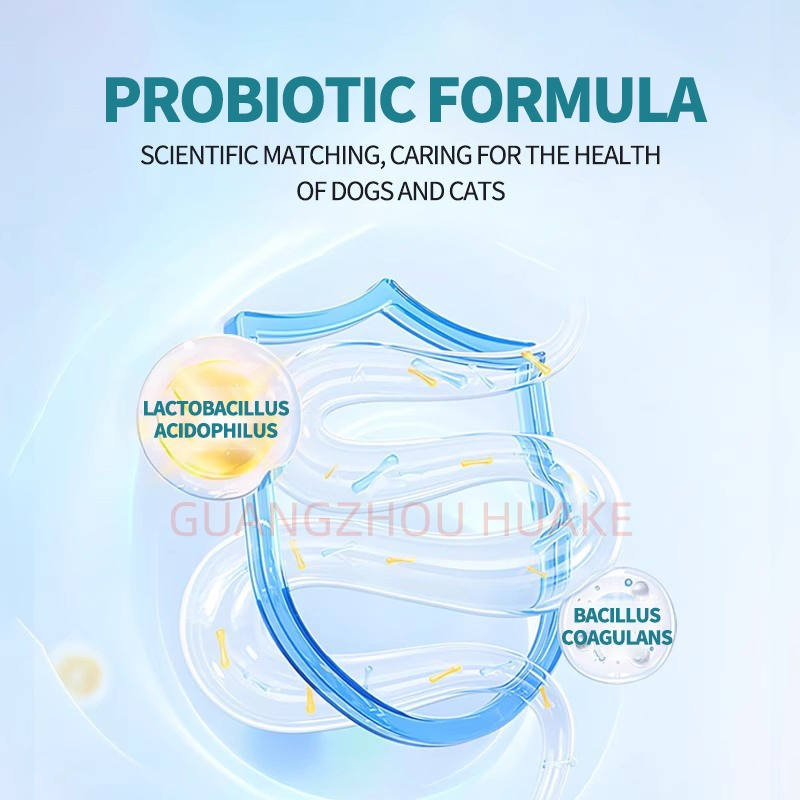 OEM Probiotic Soft Chews Treats for Dog Health Care Dog Nutriton Supplements and Vitamin with Custom Formula