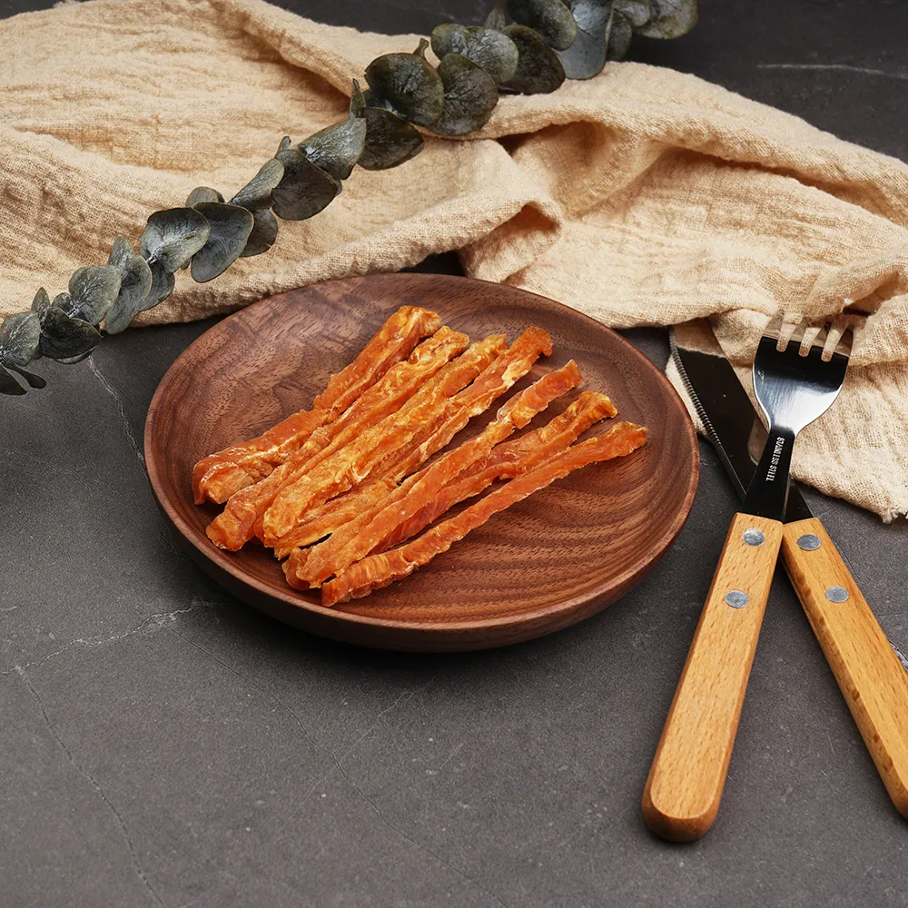 Organic Chicken Breast Jerky Strips Beef Stick Natural Pet Treats