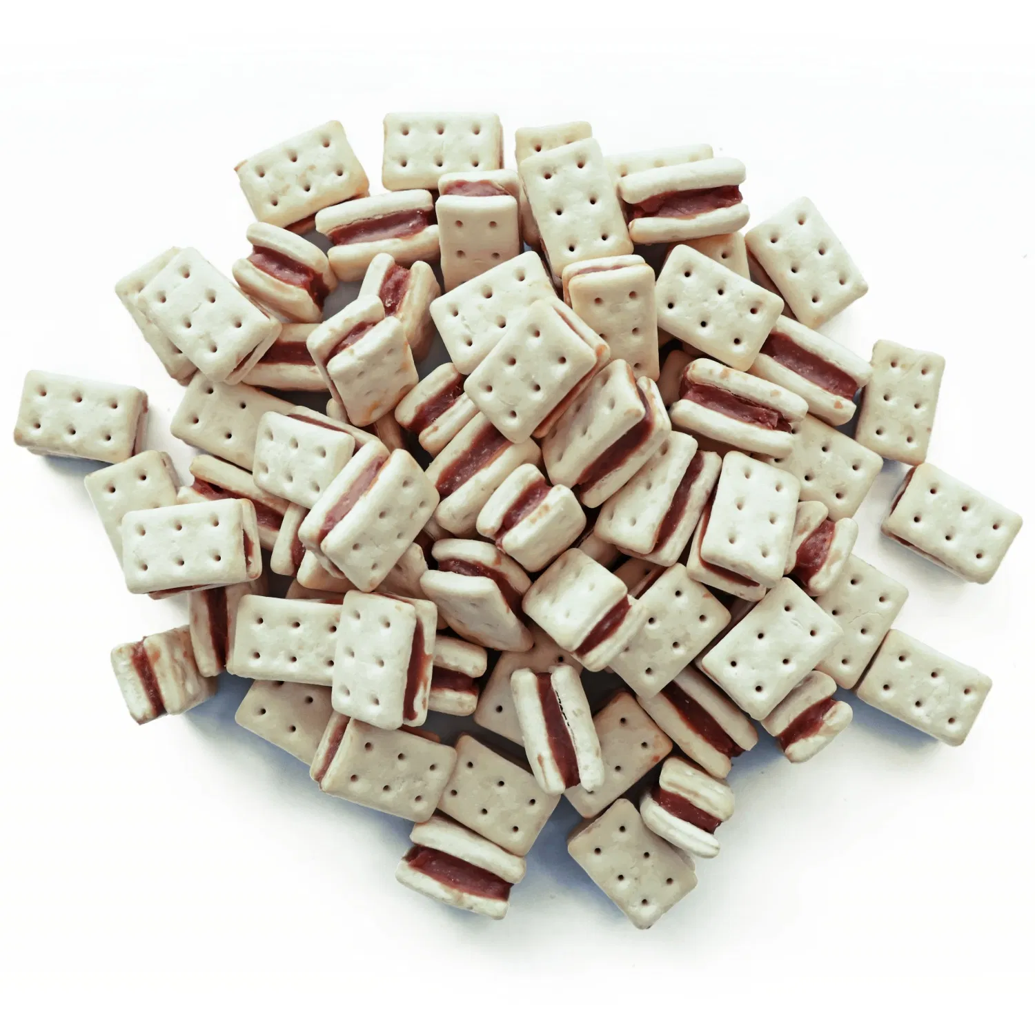 High - Protein Pet Treats Omega - Rich Chicken Filled Snacks Cookies