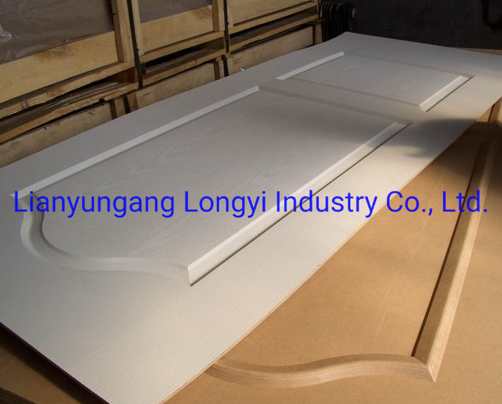 Five Panels White Primer HDF Door Skins 3X1030X2150mm