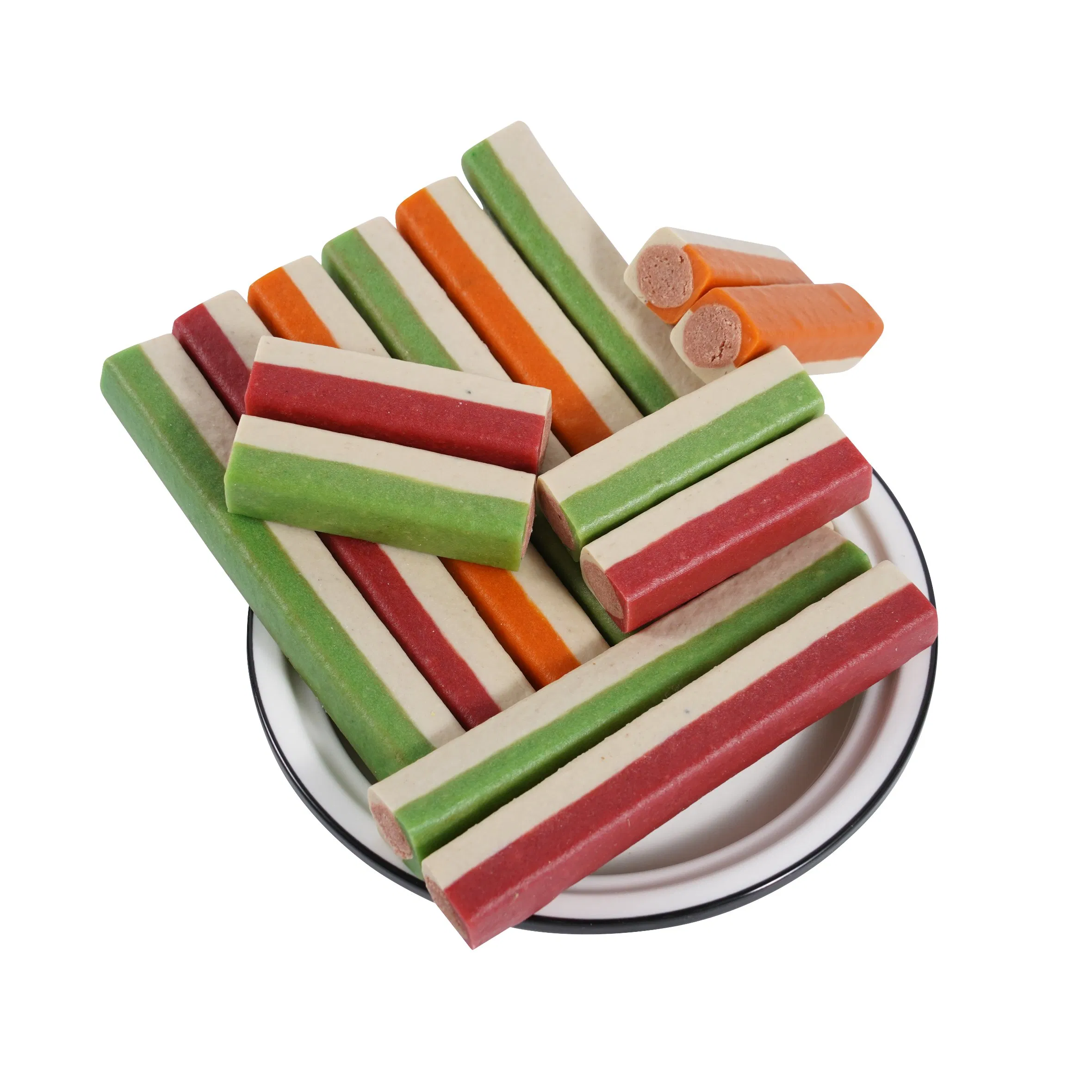 High Protein Low Fat Easy Digestion Fruit Vegetable Power Molar Stick Pet Snack Treat for Dog Chew