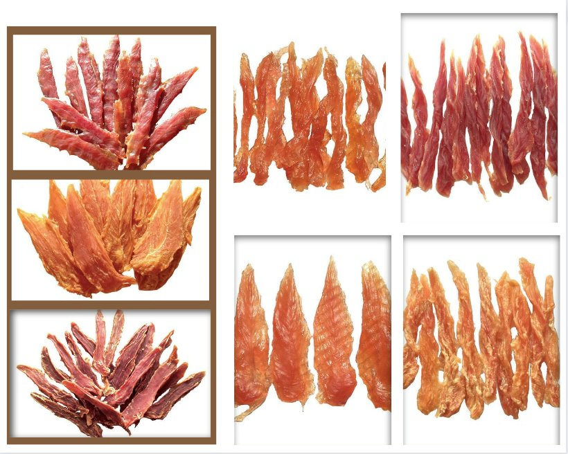 Soft &amp; Tender Chicken Jerky Dog Treats Only All Natural No Fillers