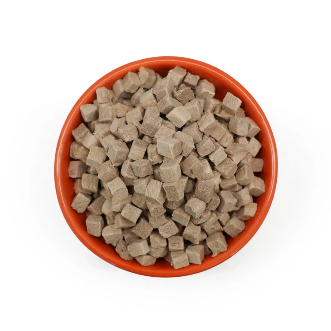 Grain-Free Beef Liver Freeze-Dried Food Pet Treats - Digestive Health Formula for Dog and Cat