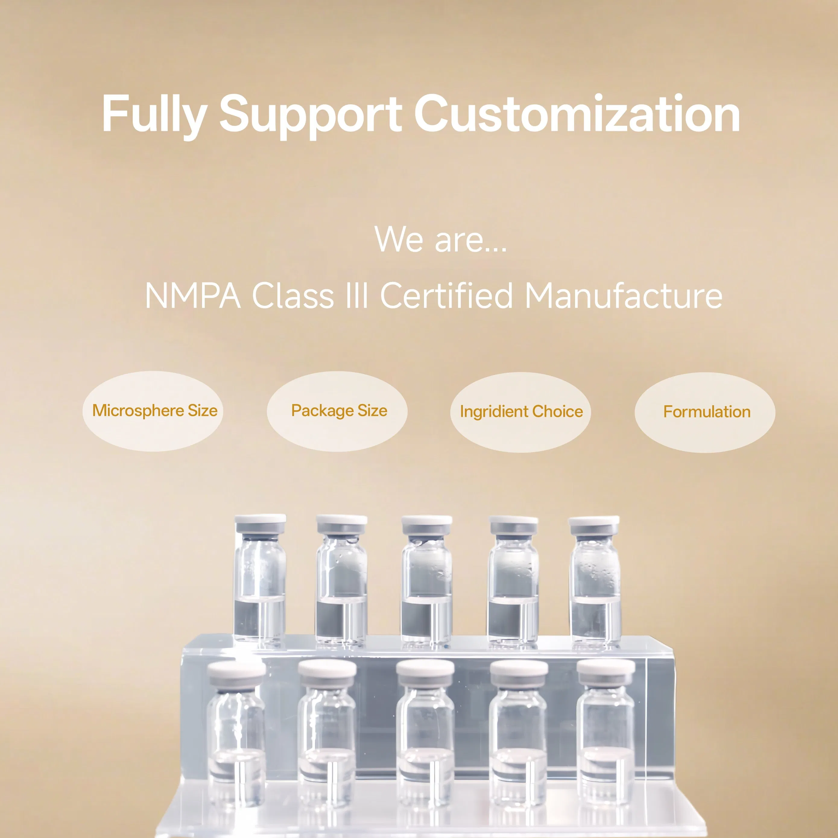 Posseifill 350mg Injectable Plla + Hyaluronic Acid Dermal Filler Skin Booster for Injection