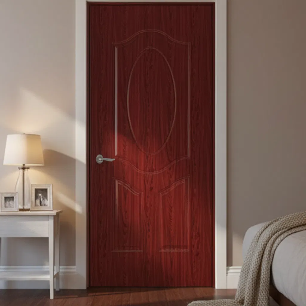 Premium Melamine Paper Laminated Mould Door Skin From China