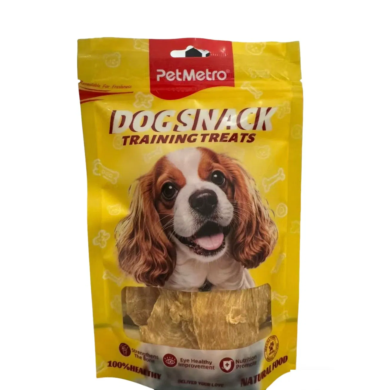Healthy Dog Snack with Pure Meat and Vegetable Recipe Supporting Digestive Health Chew Treats