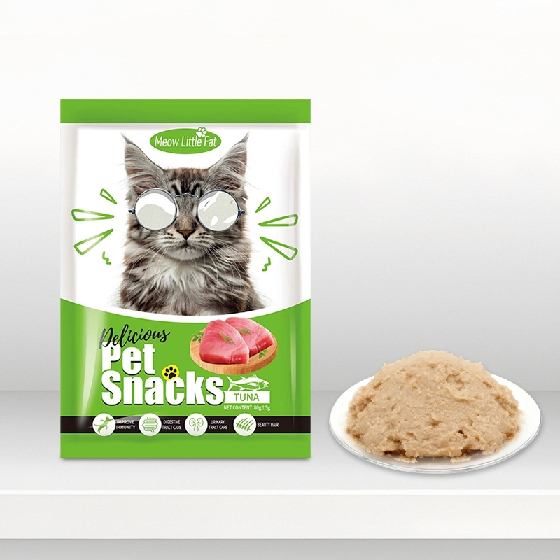 Supports Digestive Health Cat Treats Cat Wet Food Pet Pouch Food