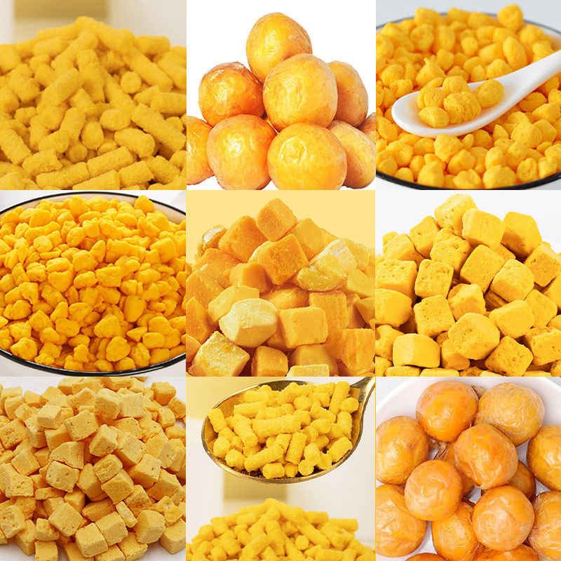 Freeze-Dried Pet Egg Yolk Whole Egg Yolk Freeze-Dried Raw Egg Yolk Cat and Dog Training Reward Snacks Factory Wholesale