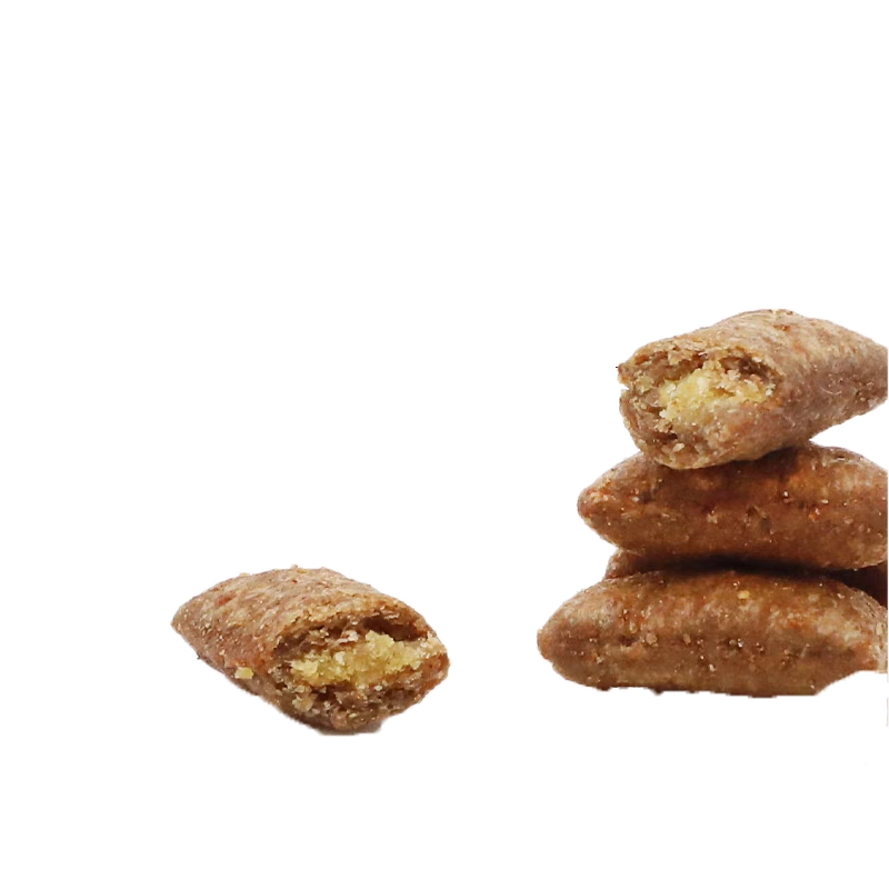 Classic Crunchy and Soft Salmon Flavor 16 Oz. (453.6g) Tub Cat Treats