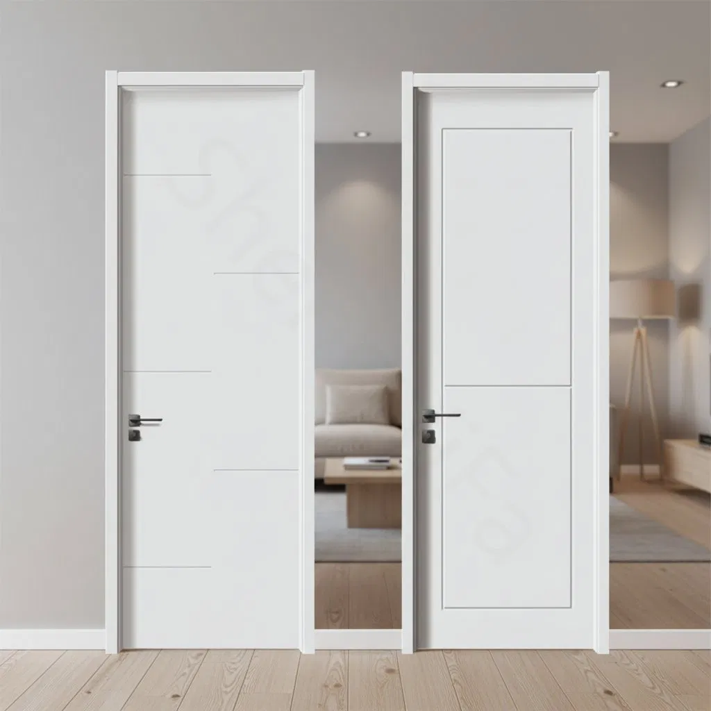 Shengyifa Popular Designs Board Wood Plastic WPC PVC Polymer Door Skin