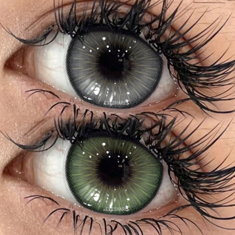 Eyeshare 3 Tone 14.5Mm 38% Water Beauty Colors Eye Lenses Colored Natural Lenses Contact Lens