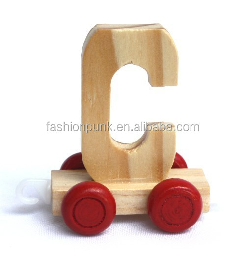 Wooden Train Decor