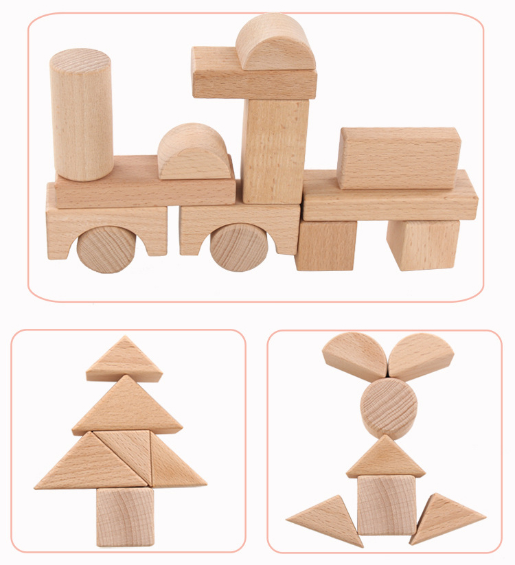 Wooden Block Detail 1