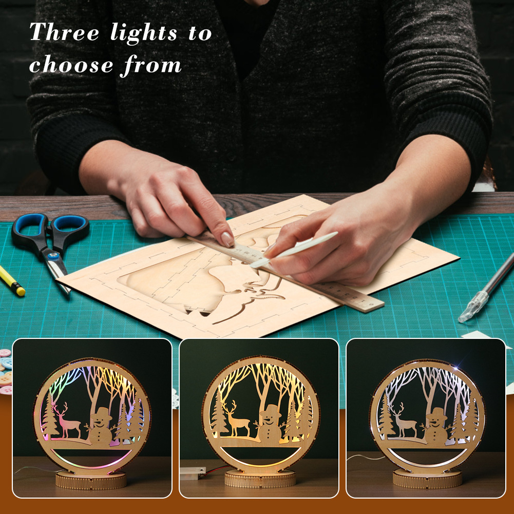 3D Wooden Puzzle