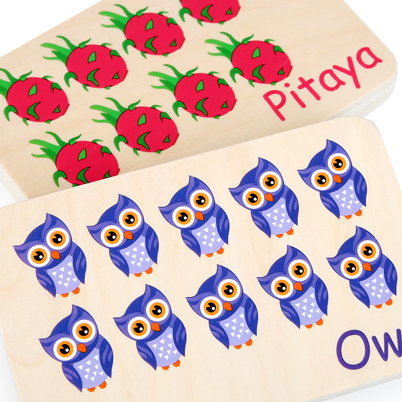 Xinmiao Hot Sale Wooden Digital Early Education Matching Board Montessori Children Math Enlightenment Toys Toddlers Gifts CE