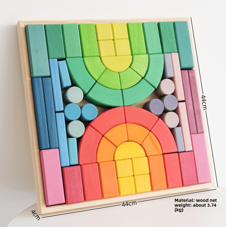 Rainbow Building Toy