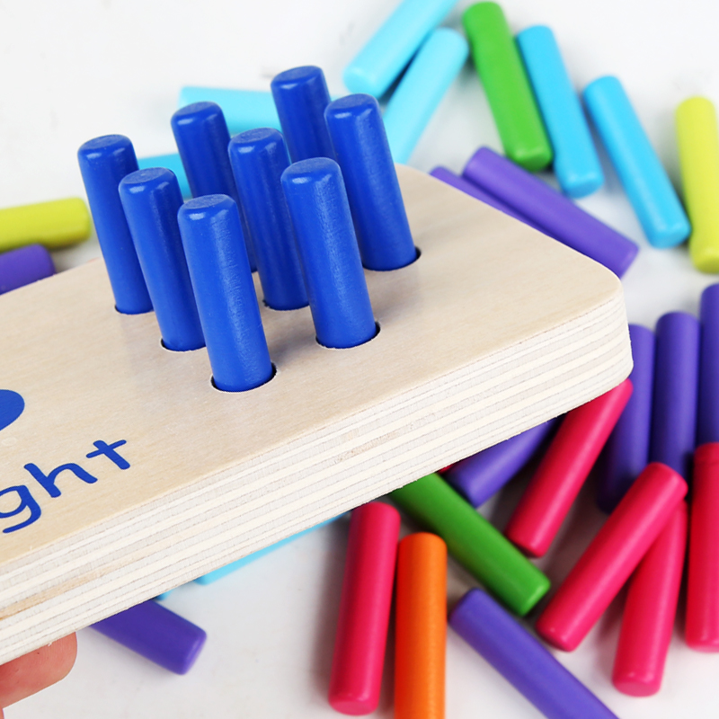 Xinmiao Hot Sale Wooden Digital Early Education Matching Board Montessori Children Math Enlightenment Toys Toddlers Gifts CE