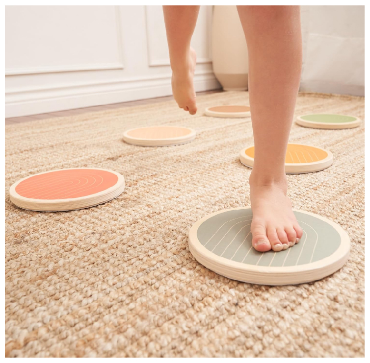 Wooden Stepping Stones