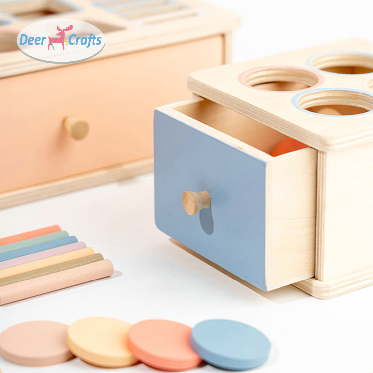 Multi-Function Wooden Toy for Infants &amp; Children - Color Recognition &amp; Shape Matching Early Education Ball Set DD12761