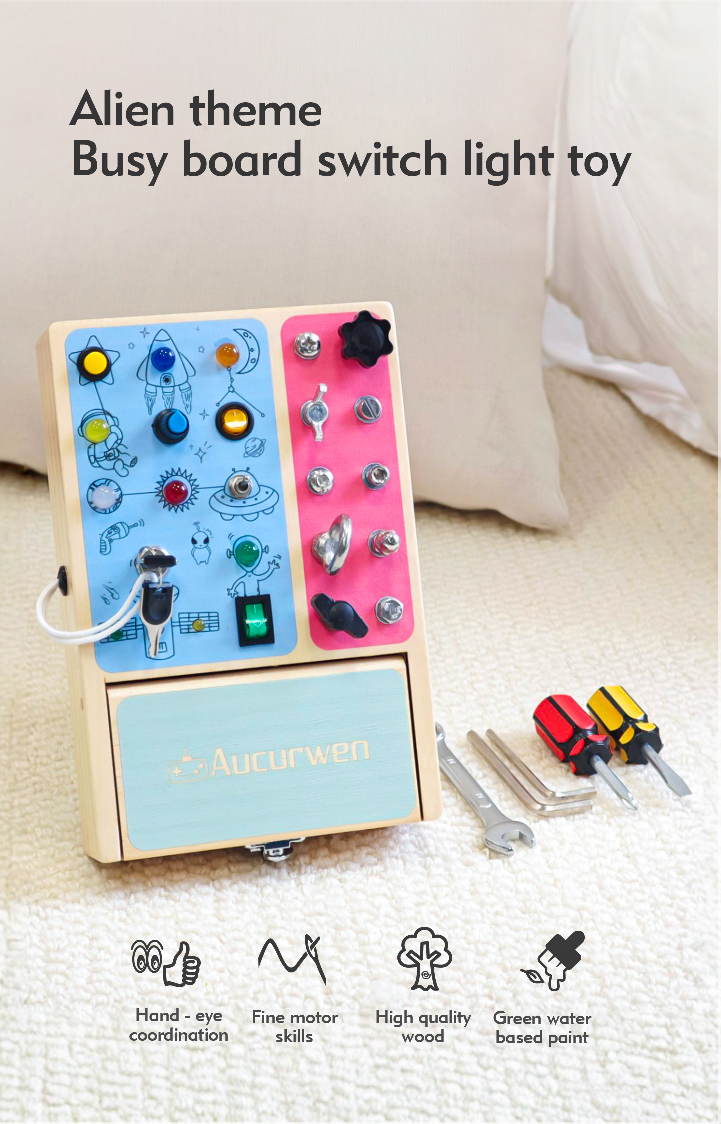 Busy Board Detail 1