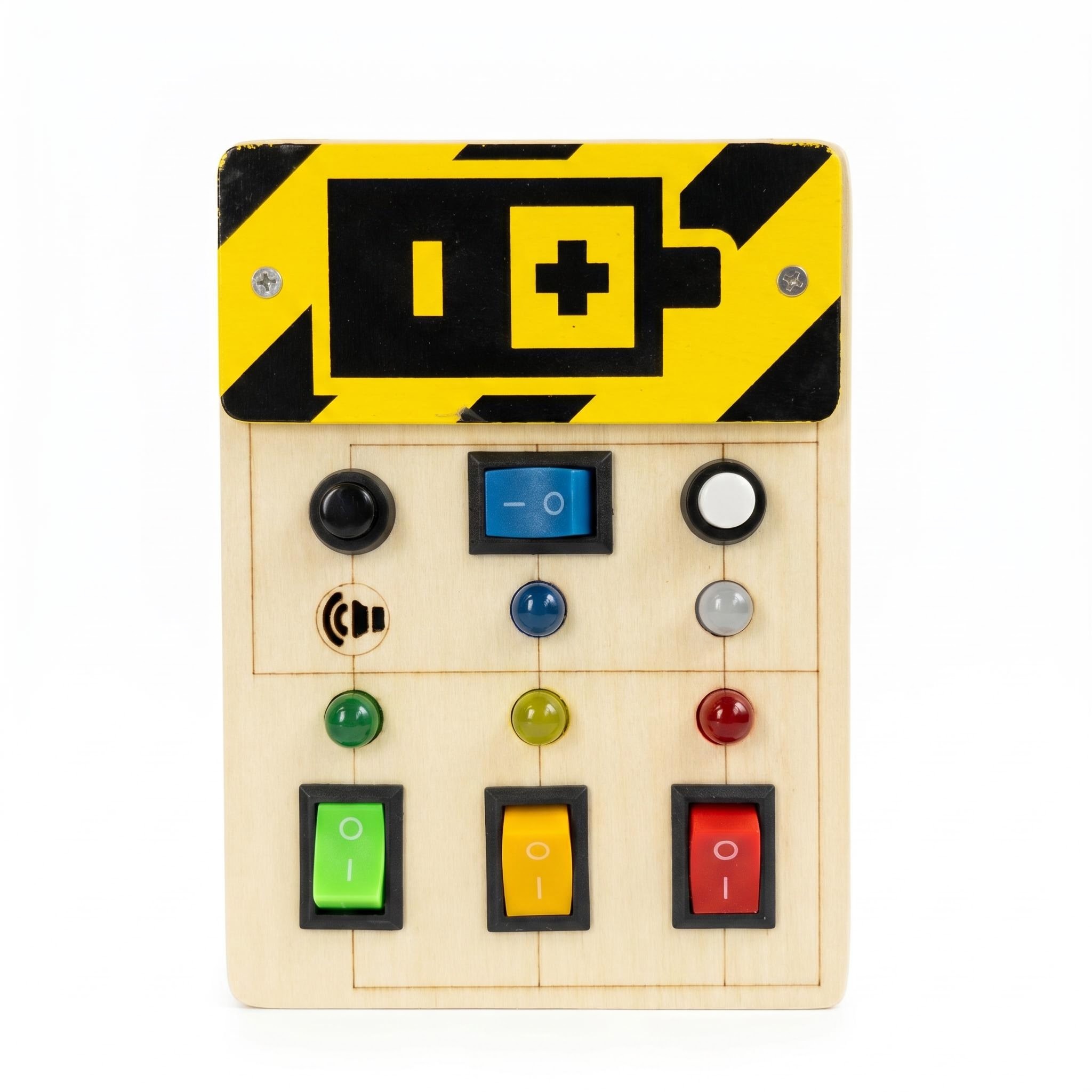 Montessori Wooden Busy Board CE Certified Intellectual Enlightening Early Learning Educational Sensory Toy For Toddler Kids