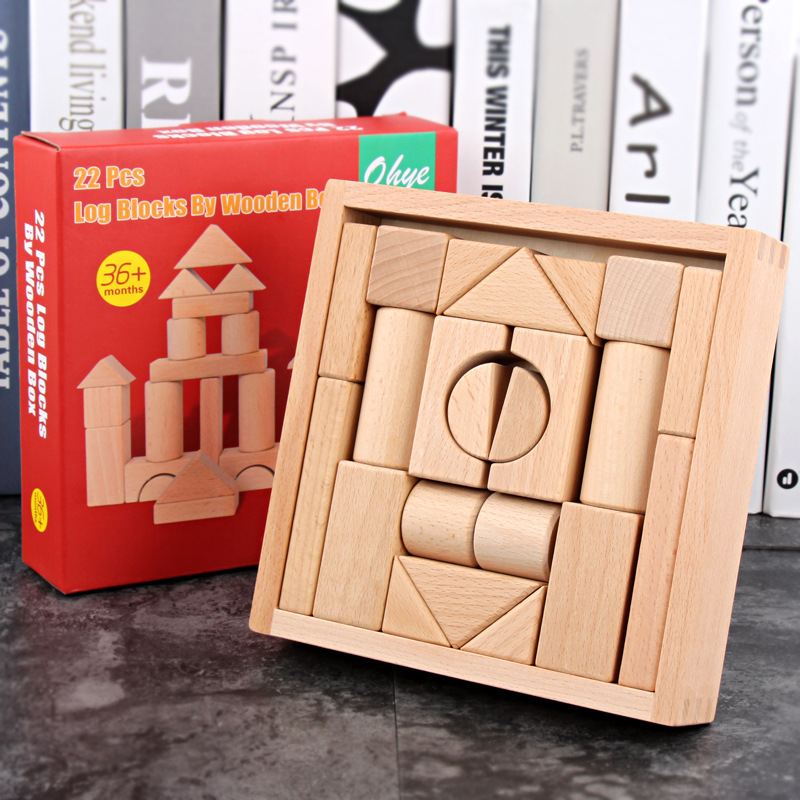 Wooden Block Detail 4