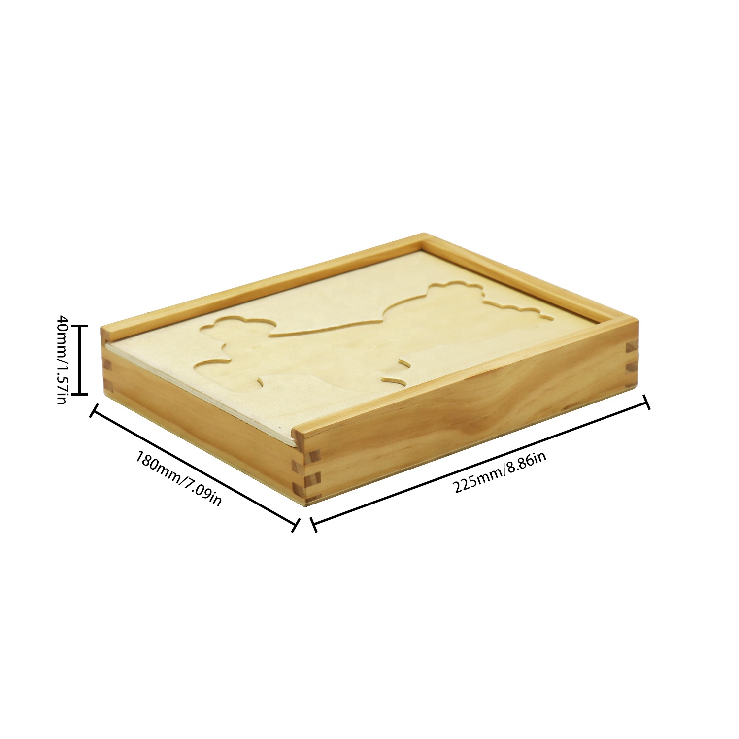 Wooden Toy Factory Hot Sale Personalized Design Creative Shape Block Puzzle Toys Wooden Products