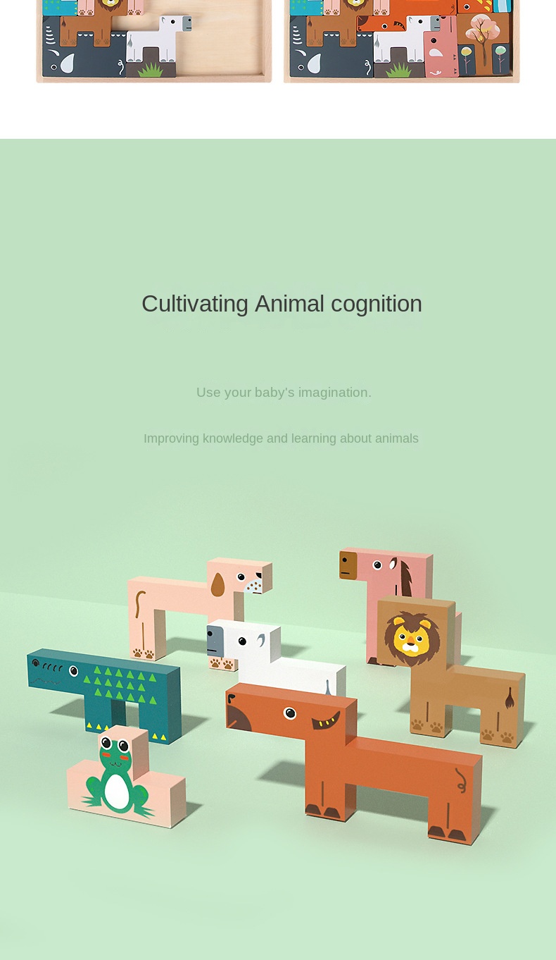 3D Animal Puzzle