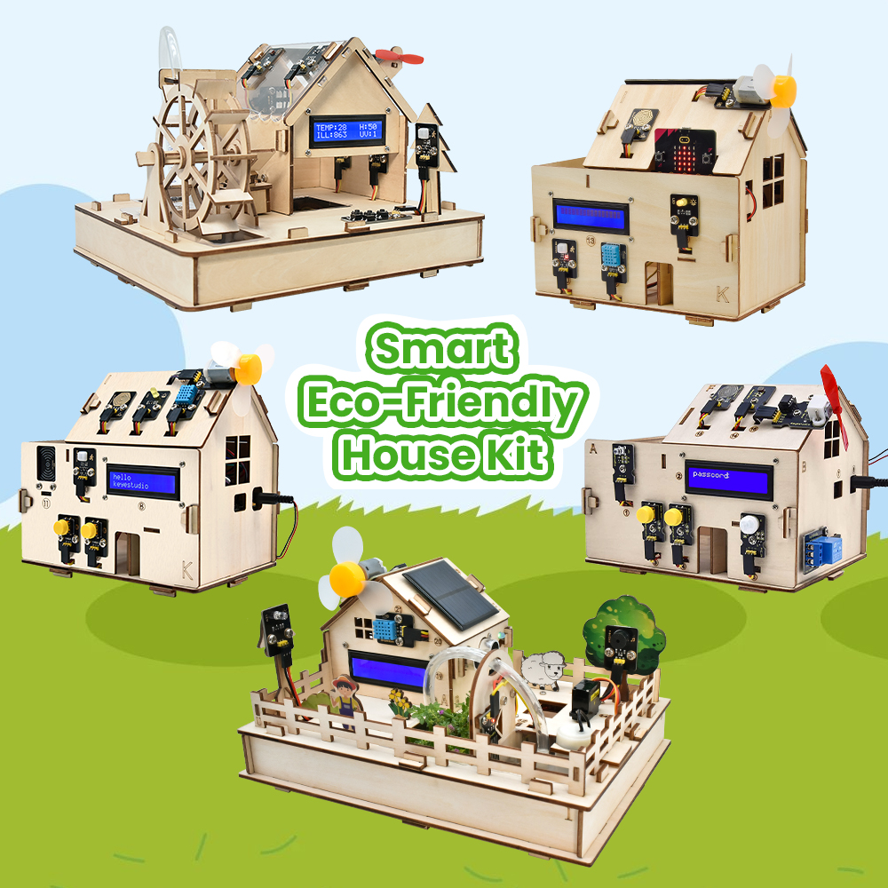 Easy Science Experiments Educational Learning Toys STEM Programmable Assembly Wooden Learning Kit For Arduino For Microbit