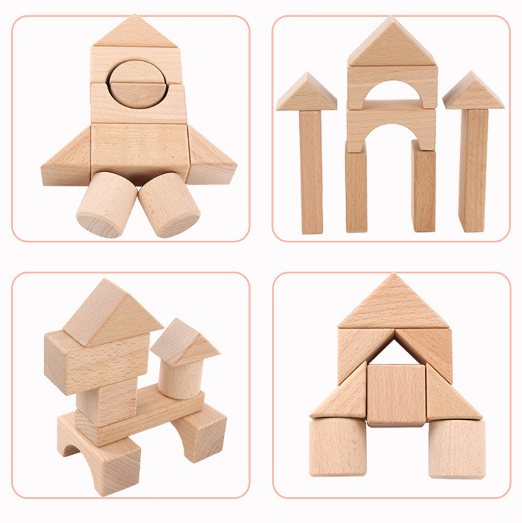 Wooden Block Detail 2
