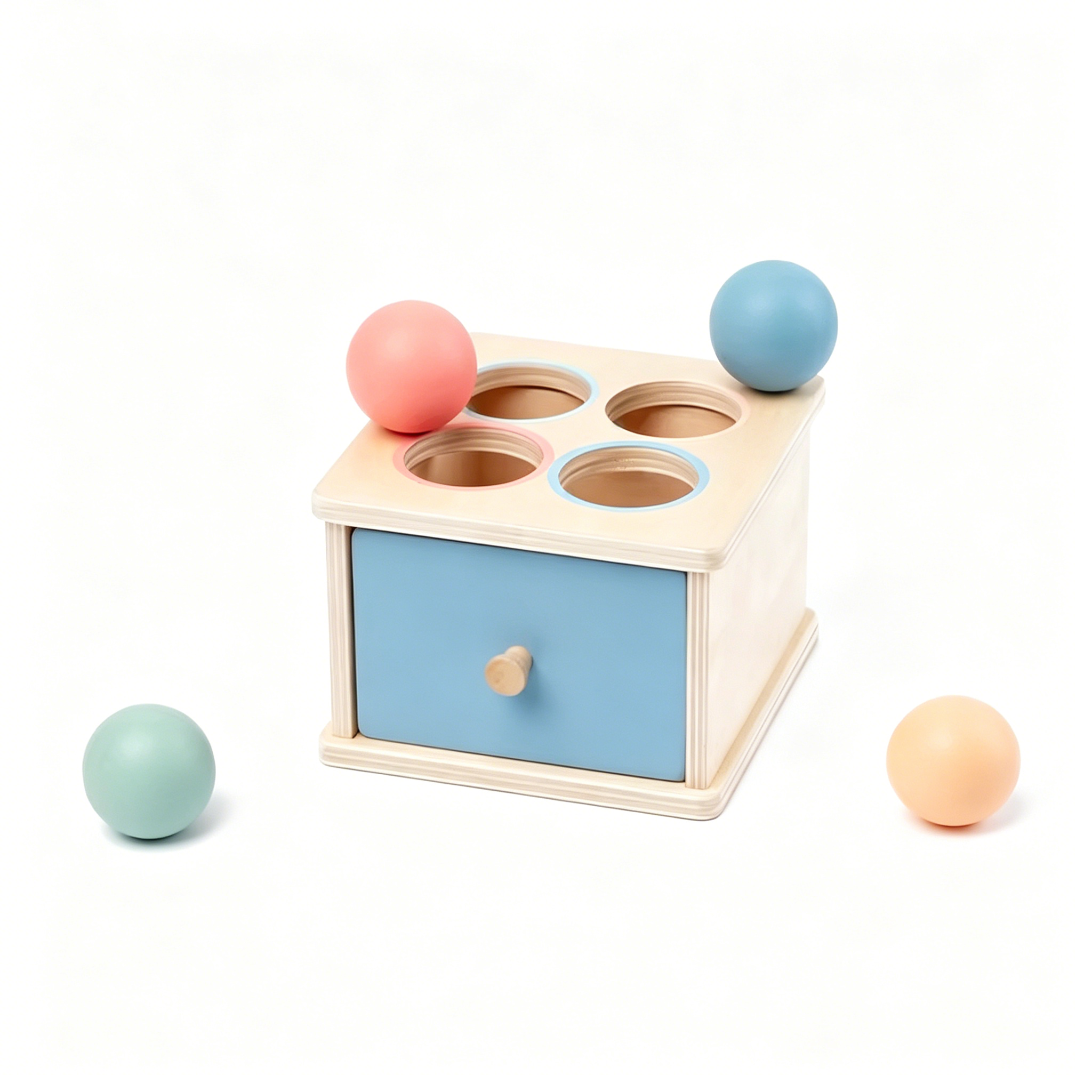 Montessori Wooden Busy Board Shape Matching Blocks Coin Box Games Educational Learning Toys for Kids Boys Girls