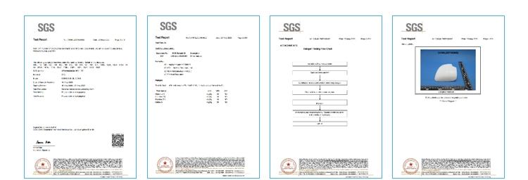 Safety and Quality Certifications