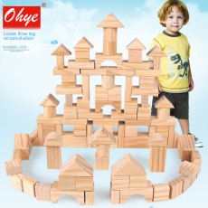 Eco-friendly Wooden Building Blocks