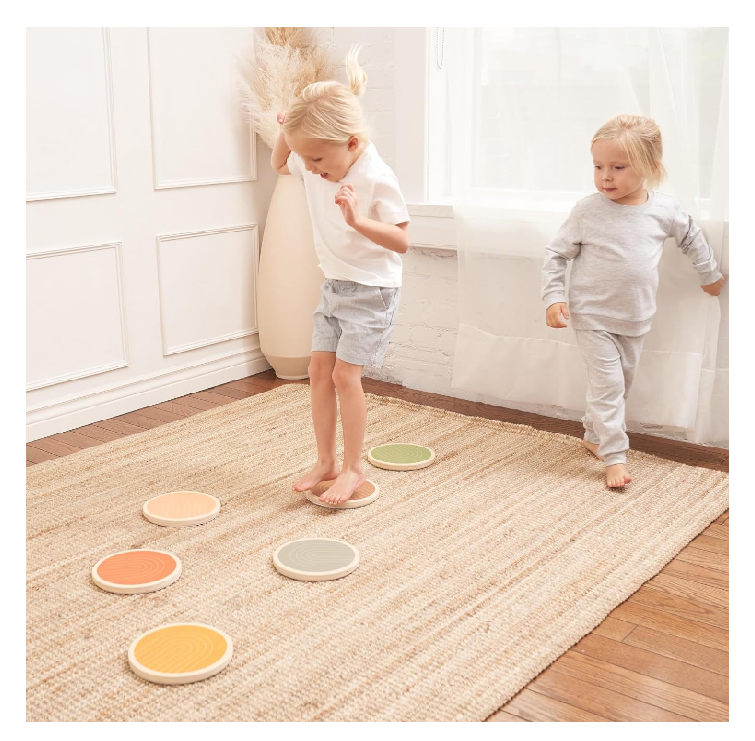 Wooden Stepping Stones