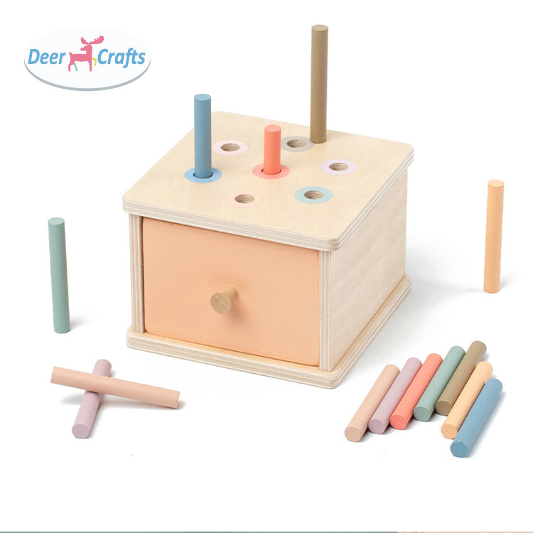 Multi-Function Wooden Toy for Infants &amp; Children - Color Recognition &amp; Shape Matching Early Education Ball Set DD12761