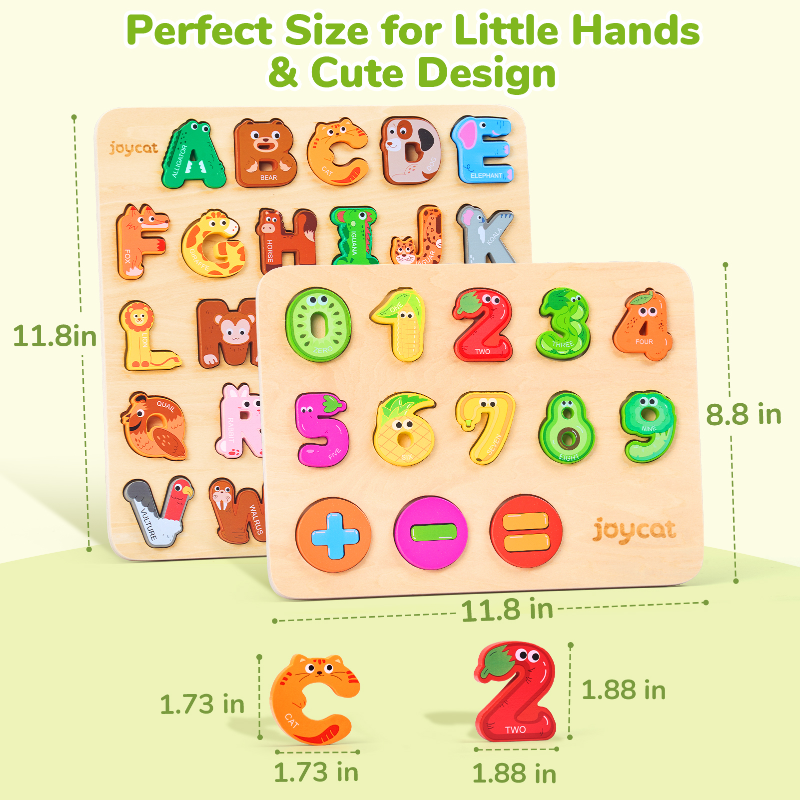Joycat Wholesale Kids Early Educational Cognition Custom Wooden Abc Learning Alphabet Peg Puzzles