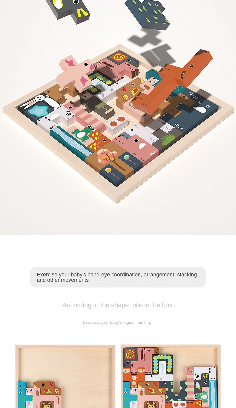 Educational Wooden Blocks