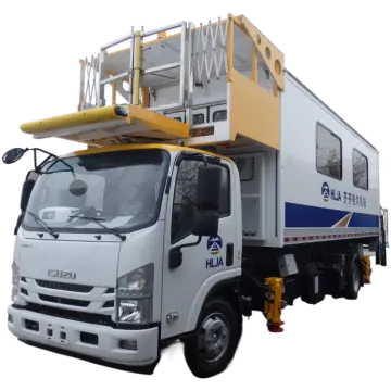 CD-Q5100DCR Ambulift Truck for disabled and reduced mobility passenger boarding