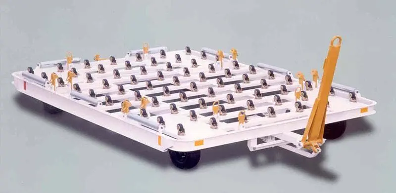 Custom 7T castle pallet dolly Suppliers, Factories