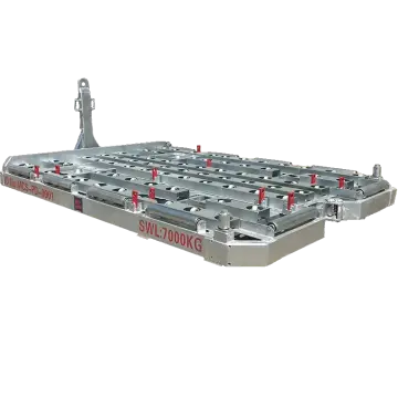 7T Castle Pallet Dolly heavy duty aviation ground support equipment