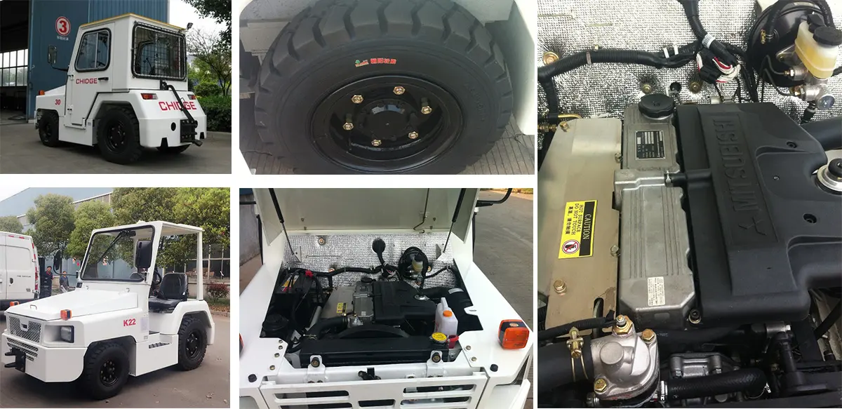 QCD20 Diesel Towing Tractor