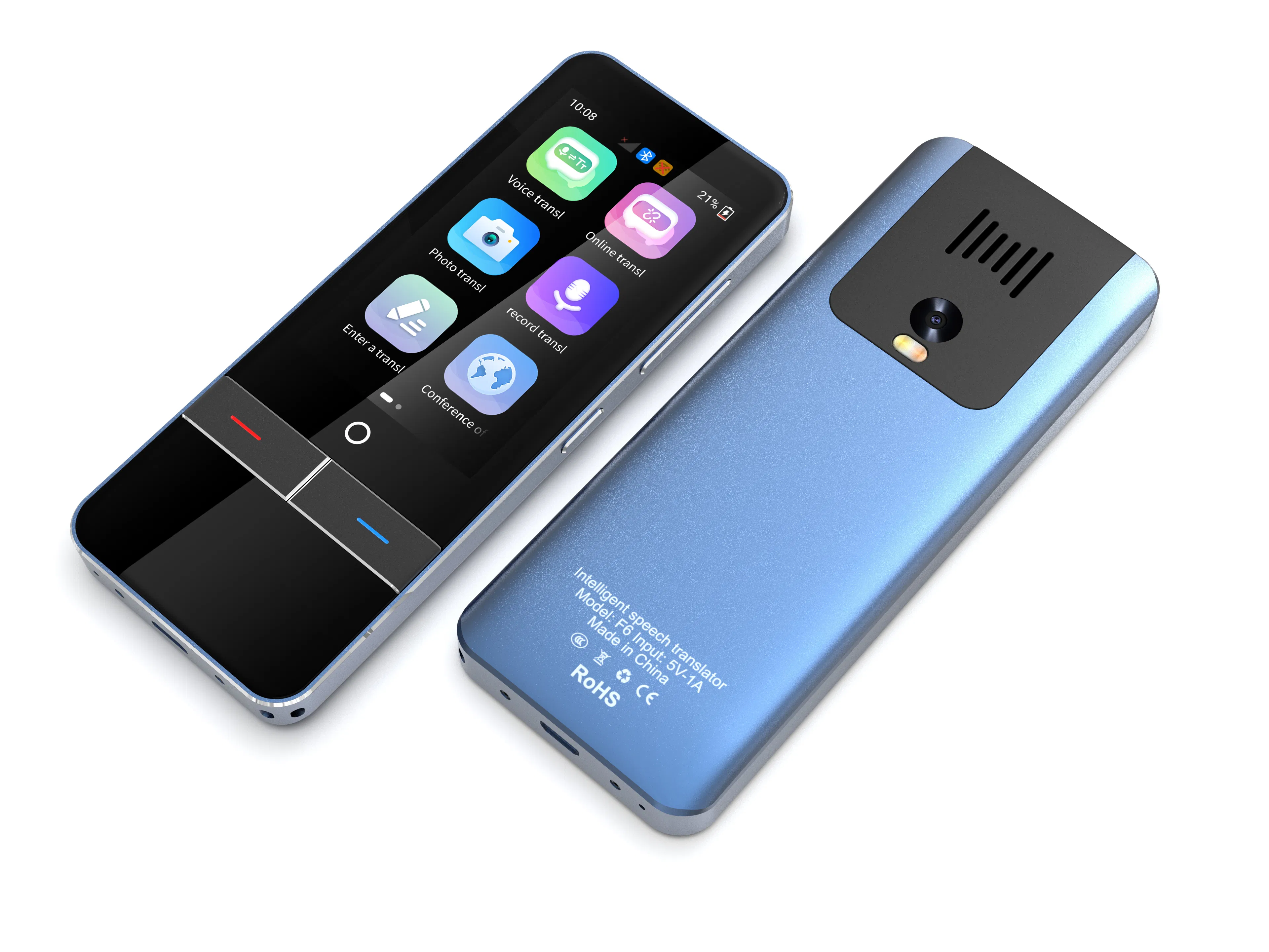 Portable Ai Translator for Effortless Conversations with Voice Recognition