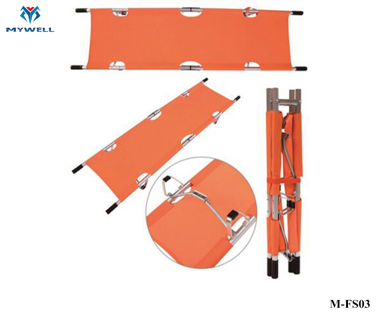 M-Fs03 Steel Foldable Multifunctional Stretcher with Competitive Price