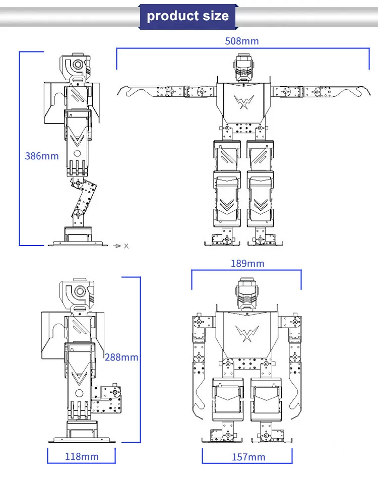 Educational Humanoid Robot 4