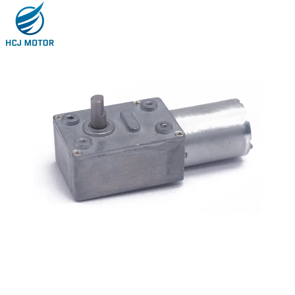 Micro 46mm * 32mm Square Gearbox Motor 6V 12V 24V 1rpm 10rpm 30rpm Right Angle DC Gear Motor with Reduction Reducer