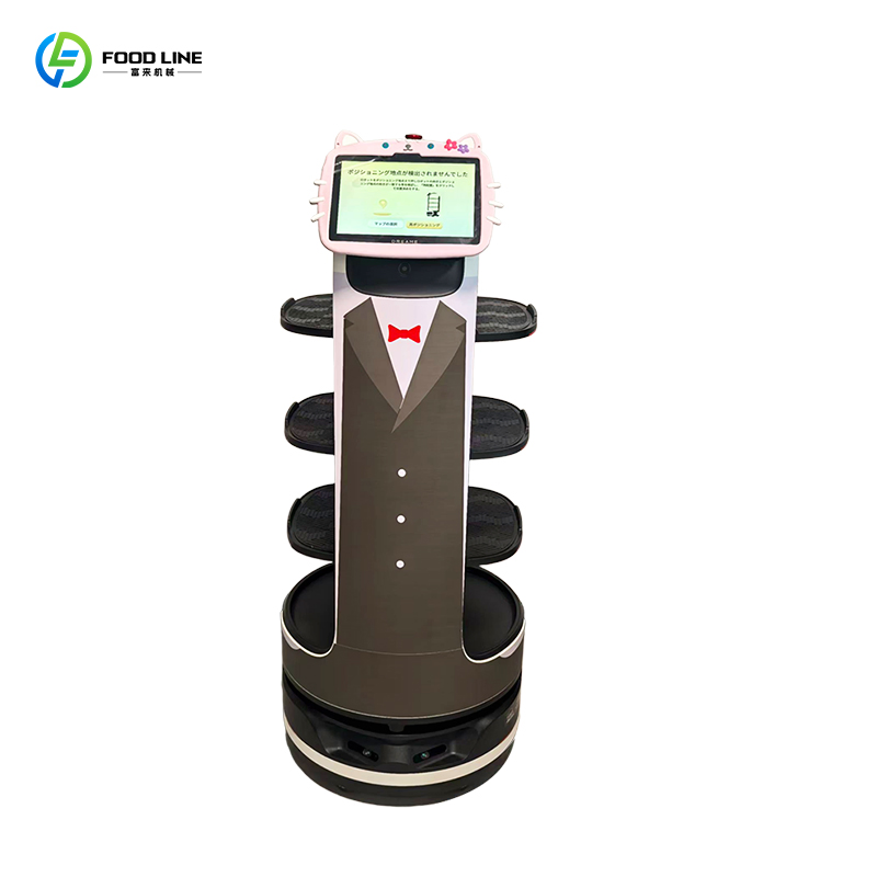 Hospital Ward Meal Delivery Smart Path Planning Disinfection Function Robot