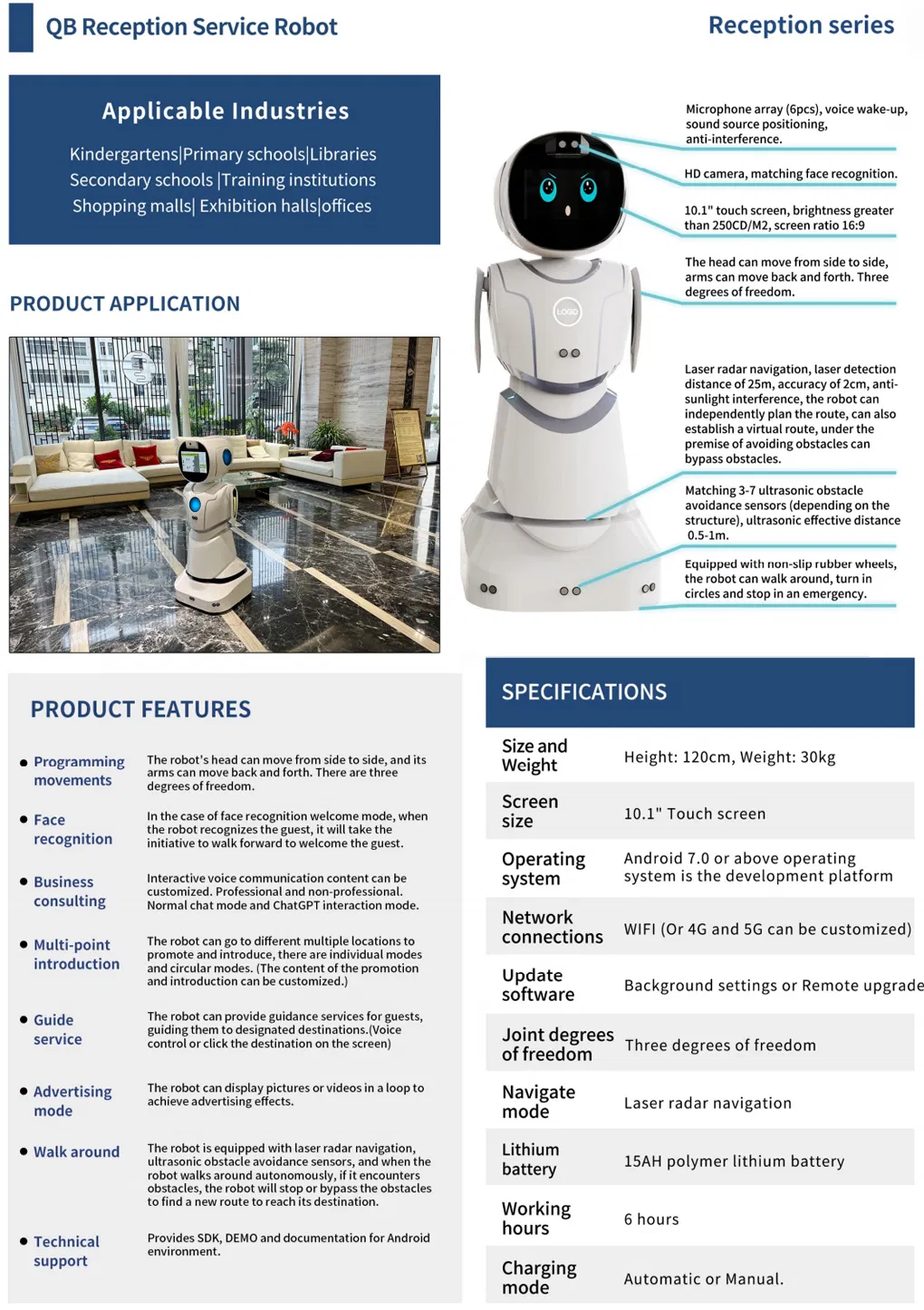 Educational Robot Detail