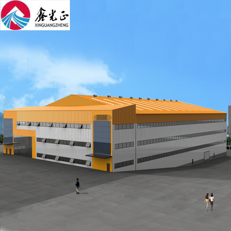 Customizable Low-Cost Prefabricated Steel Structure Logistics Center