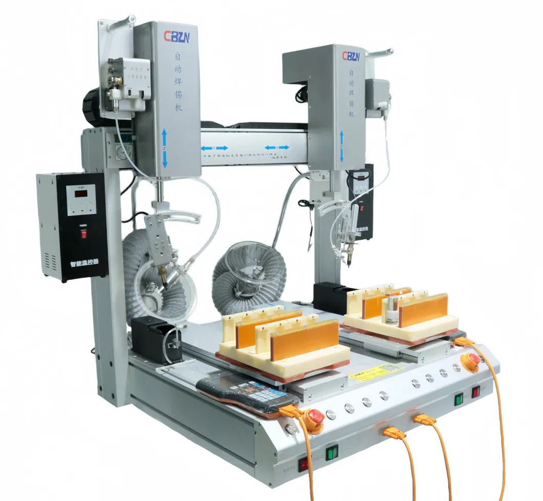 Automatic Soldering Robot Operation