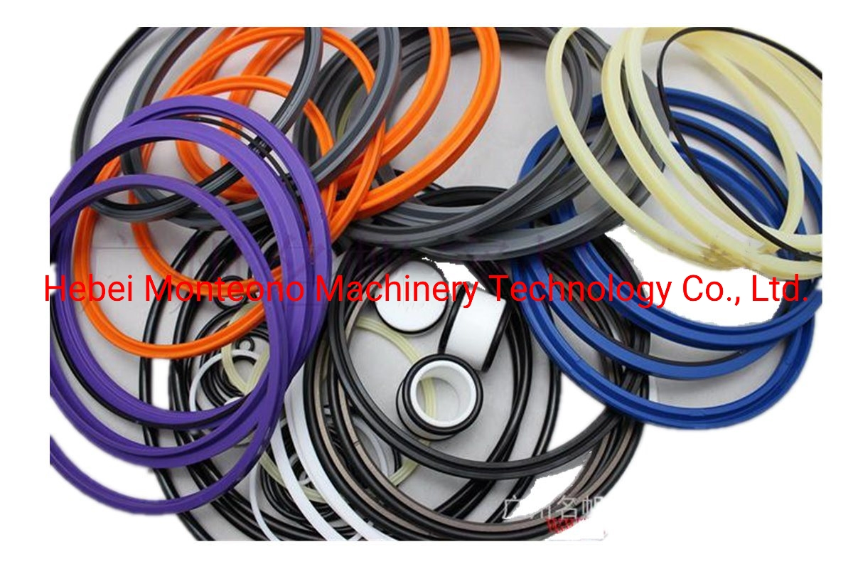 Excavator Spare Parts Hydraulic Breaker Attchment Hammer Rubber Seal Kit with Wearable
